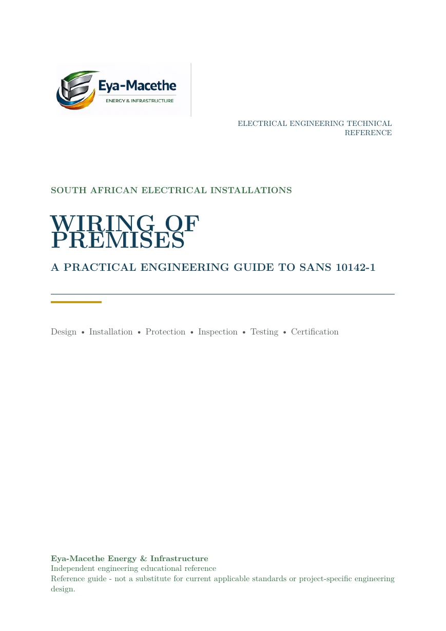 Wiring of Premises book cover
